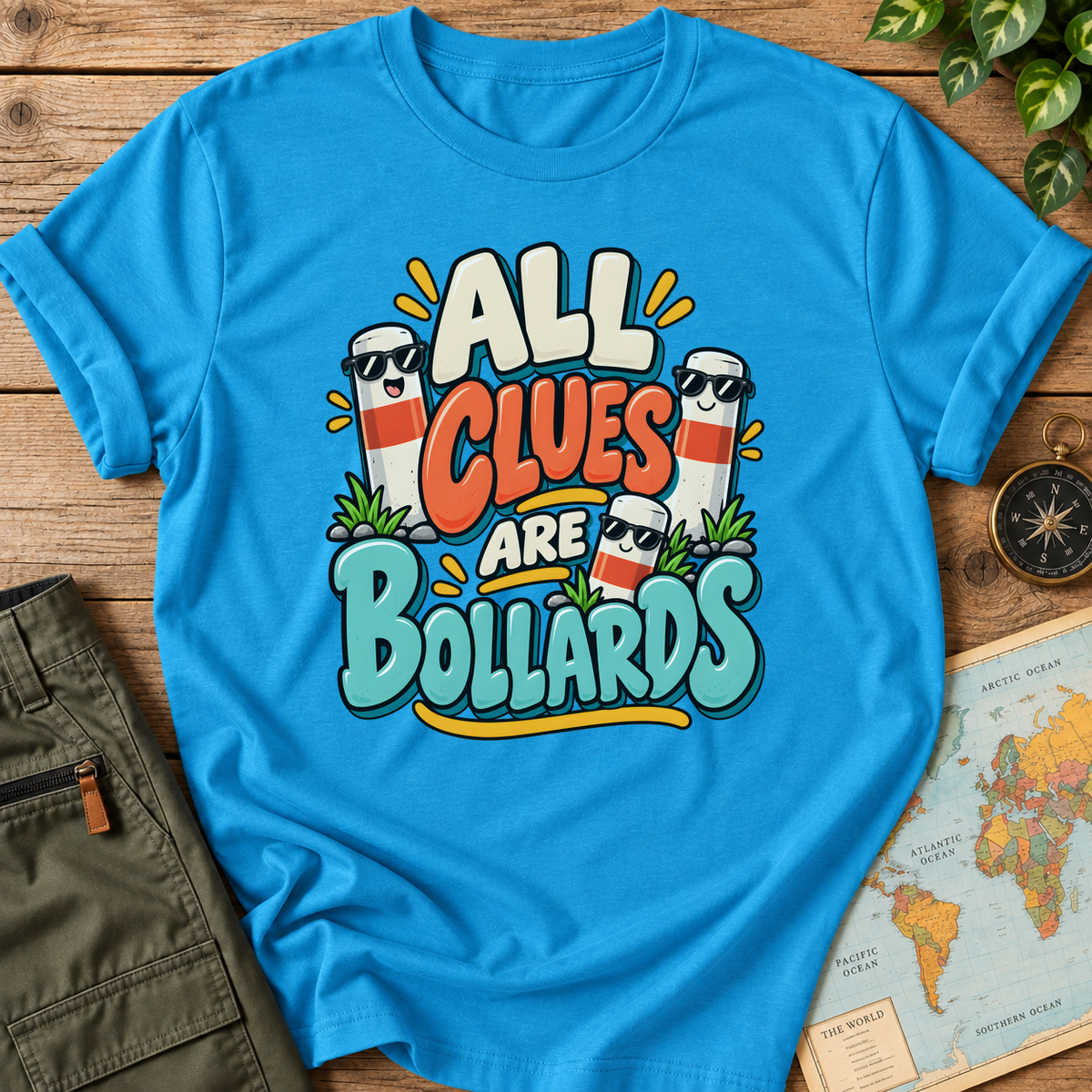 All Clues Are Bollards T-Shirt