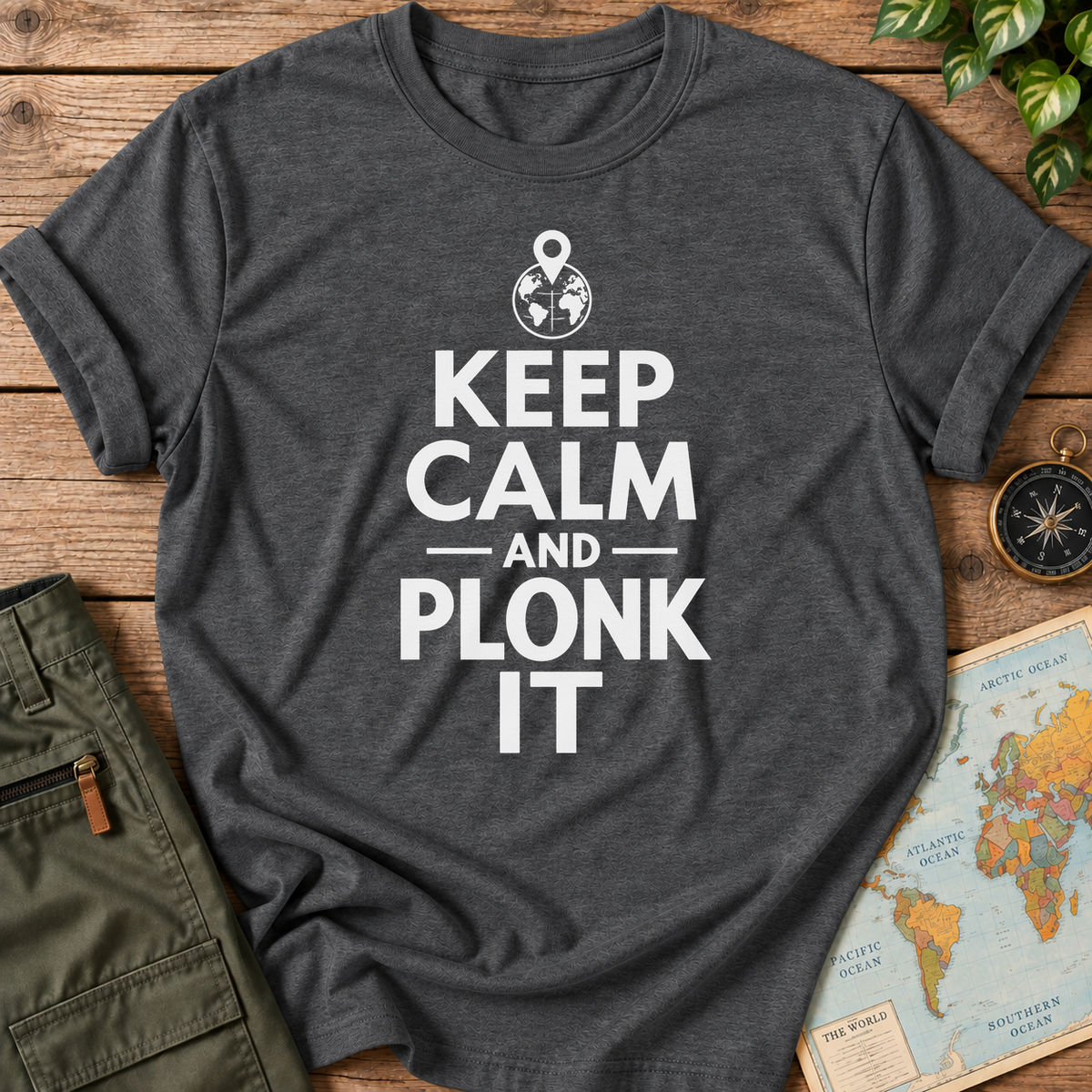 Keep Calm And Plonk It T-Shirt