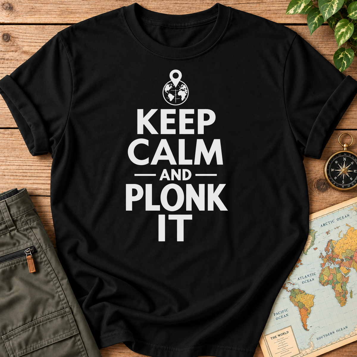Keep Calm And Plonk It T-Shirt