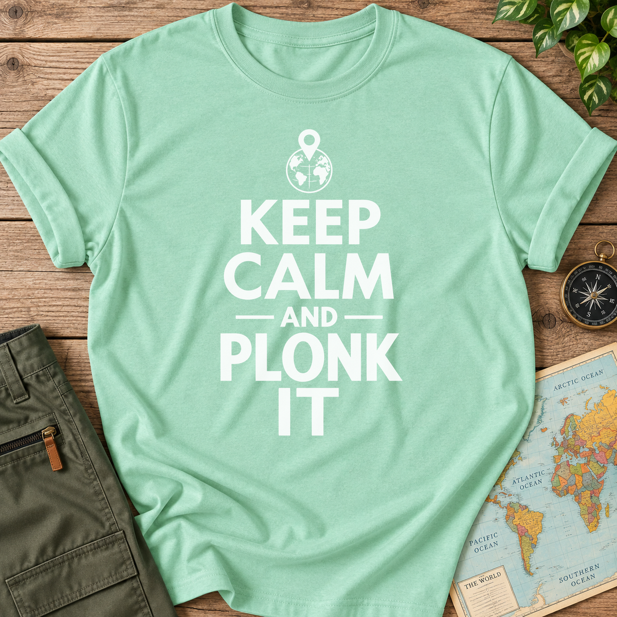 Keep Calm And Plonk It T-Shirt