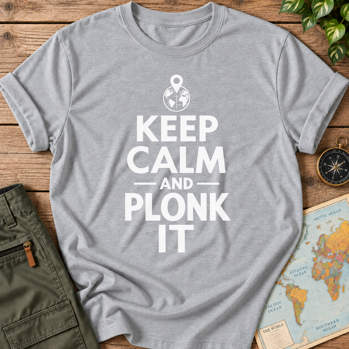 Keep Calm And Plonk It T-Shirt
