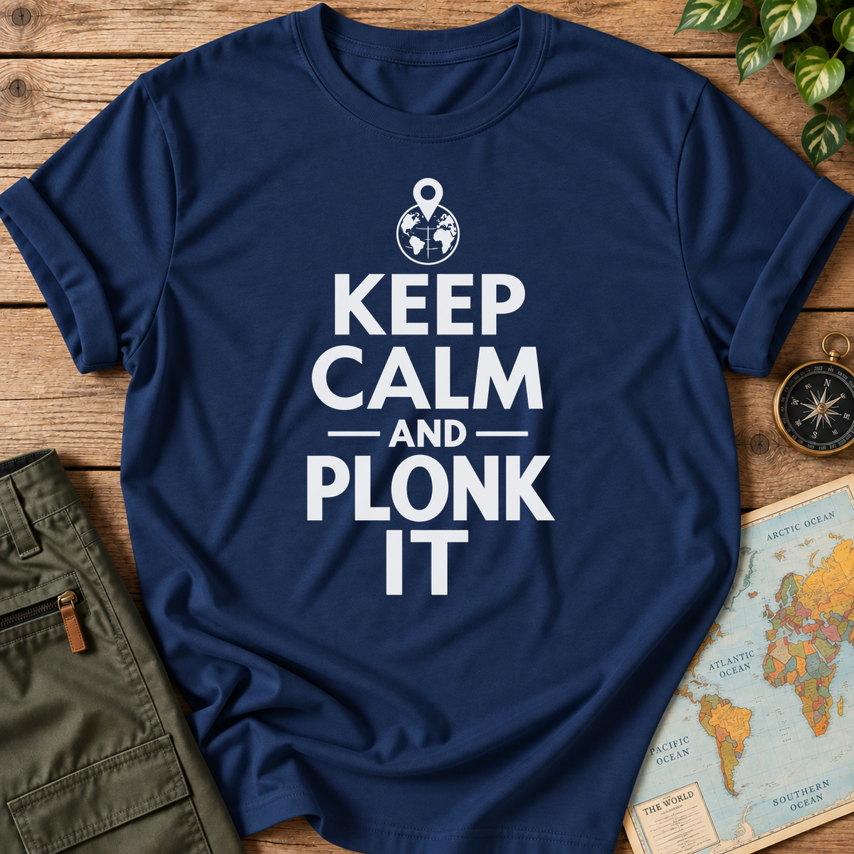 Keep Calm And Plonk It T-Shirt
