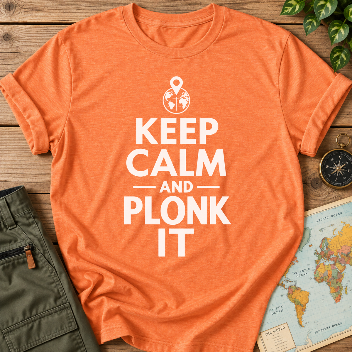 Keep Calm And Plonk It T-Shirt
