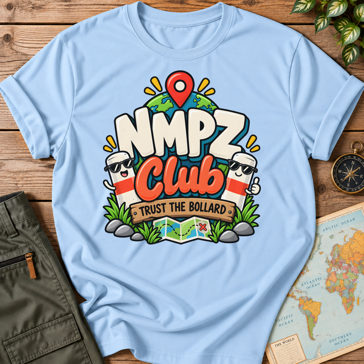 NMPZ Club Trust the Bollard T-Shirt