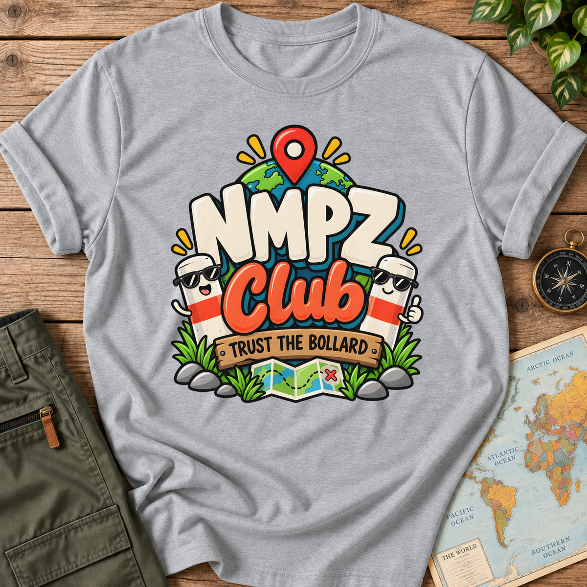 NMPZ Club Trust the Bollard T-Shirt