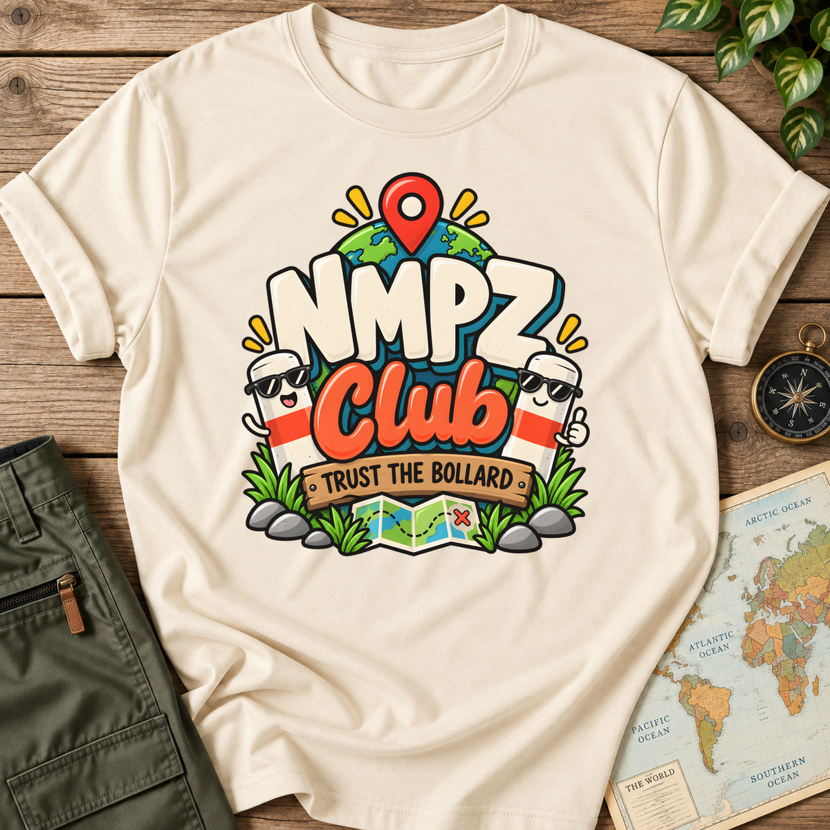 NMPZ Club Trust the Bollard T-Shirt