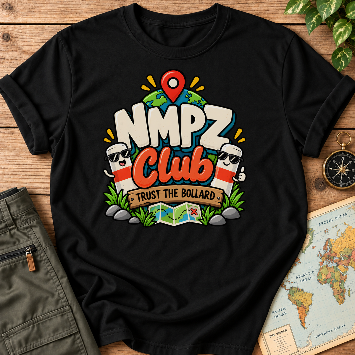 NMPZ Club Trust the Bollard T-Shirt