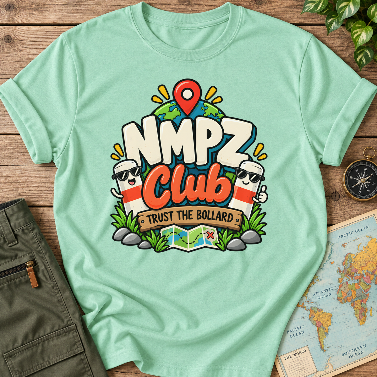 NMPZ Club Trust the Bollard T-Shirt