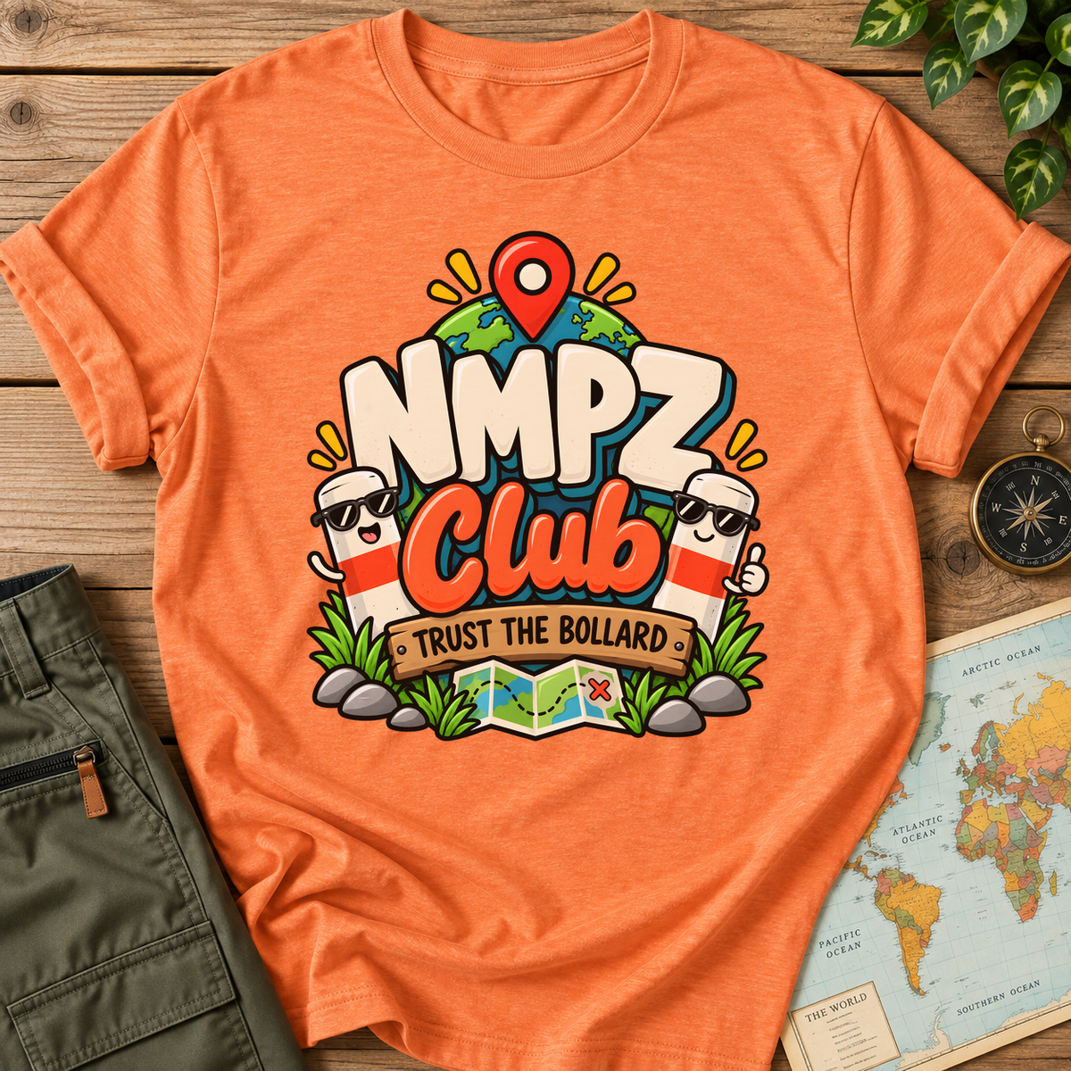 NMPZ Club Trust the Bollard T-Shirt