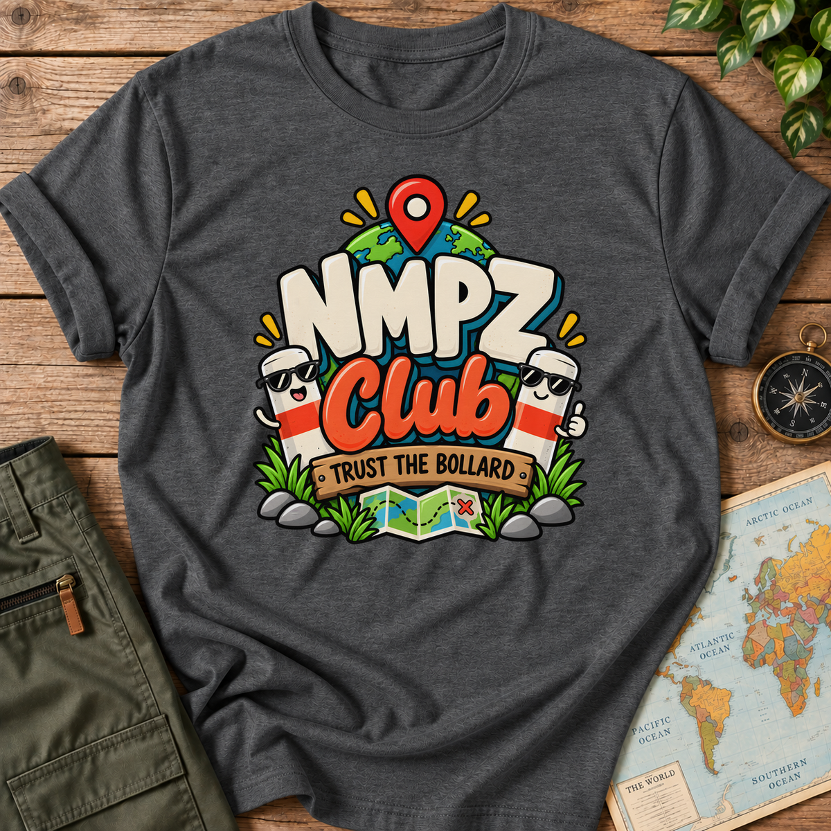 NMPZ Club Trust the Bollard T-Shirt
