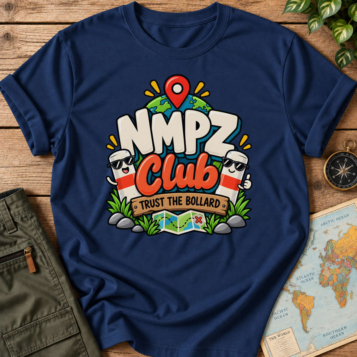 NMPZ Club Trust the Bollard T-Shirt
