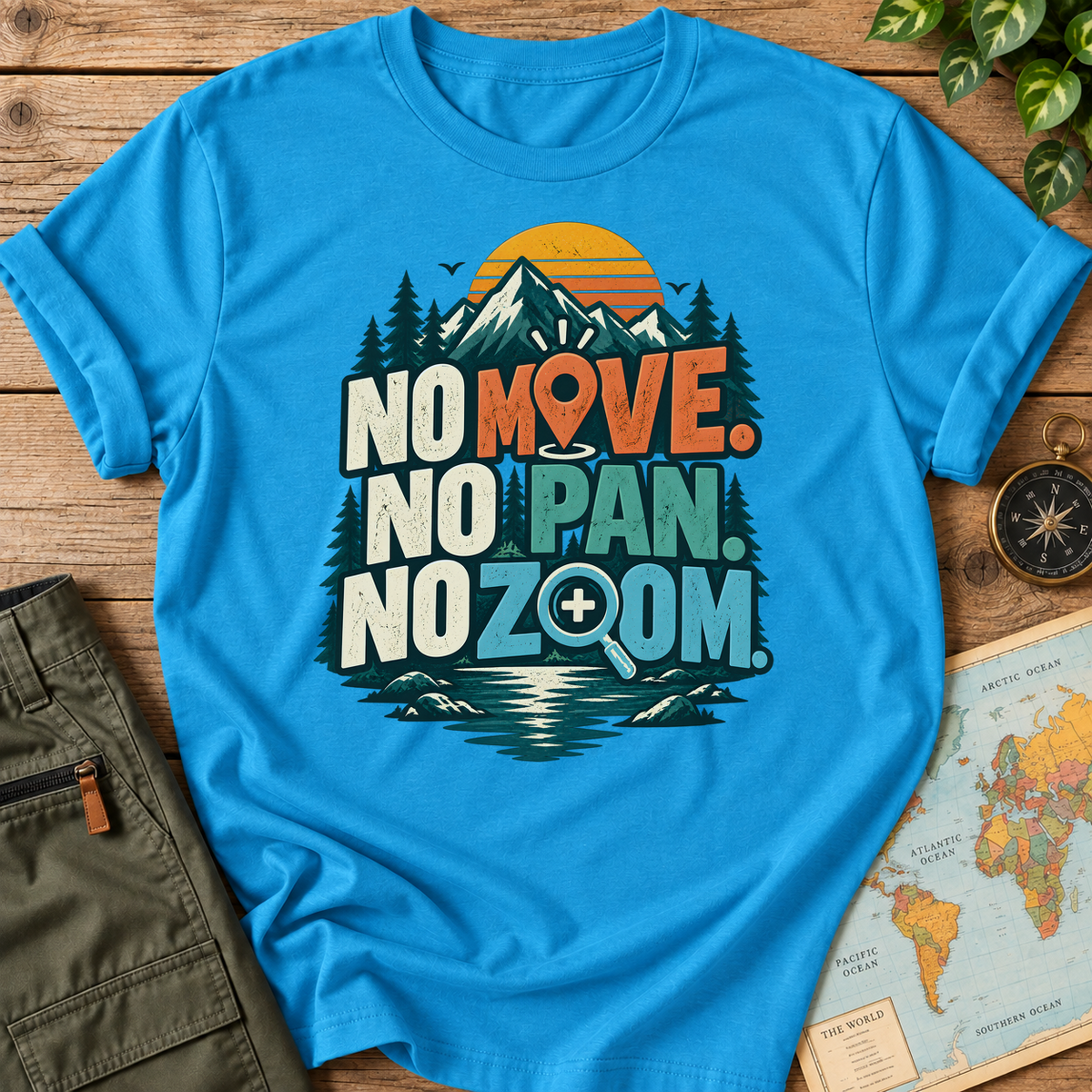 NMPZ - No Move No Pan No Zoom T-Shirt