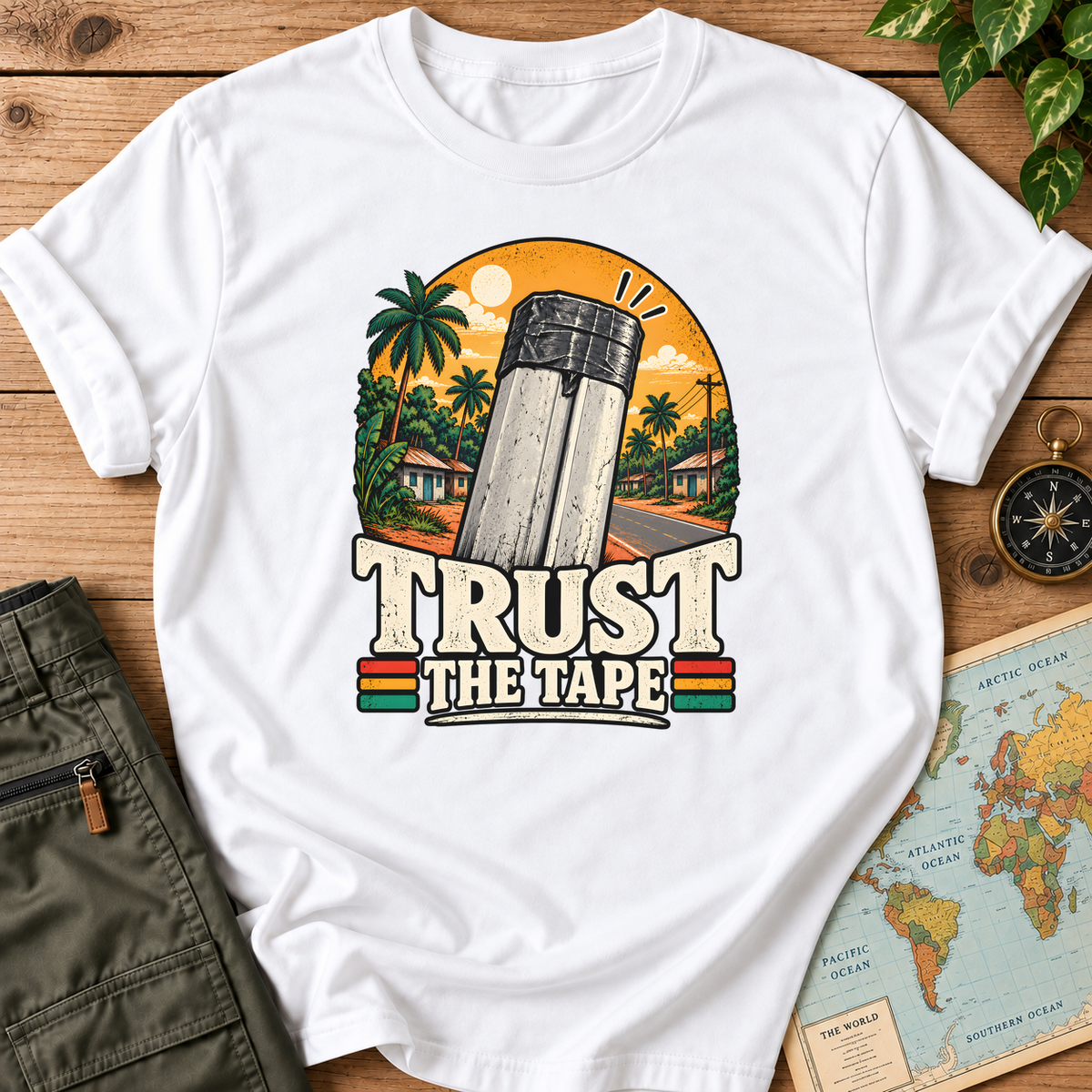 Trust the Ghana Tape T-Shirt