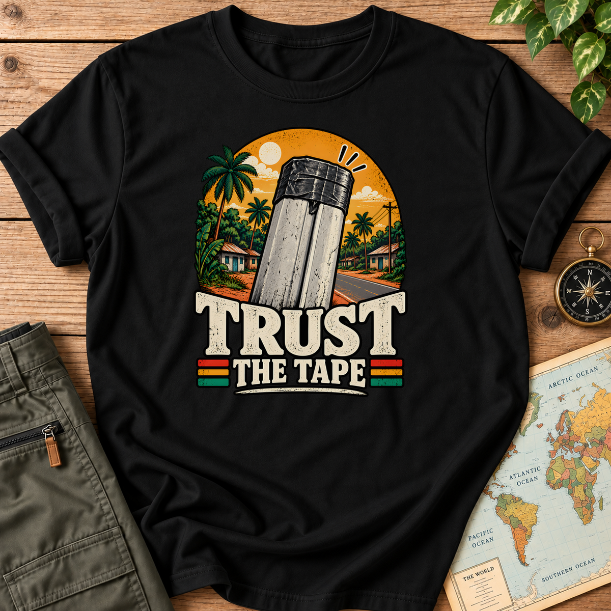 Trust the Ghana Tape T-Shirt
