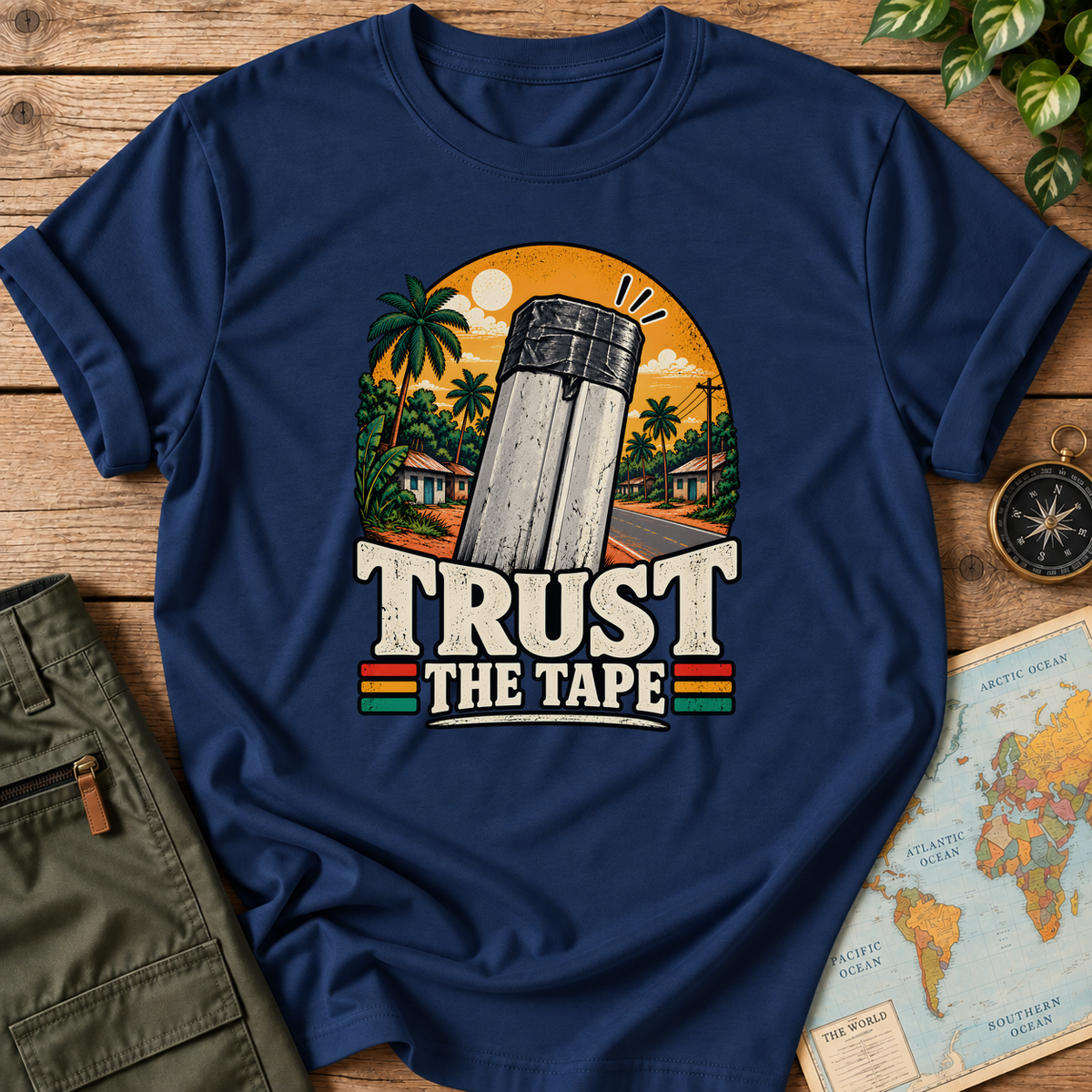Trust the Ghana Tape T-Shirt