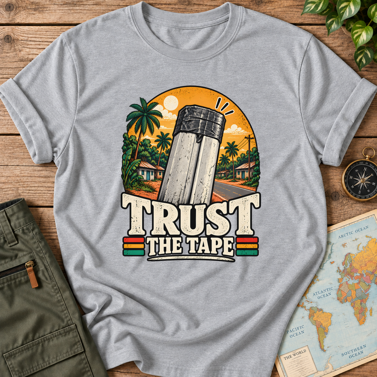 Trust the Ghana Tape T-Shirt