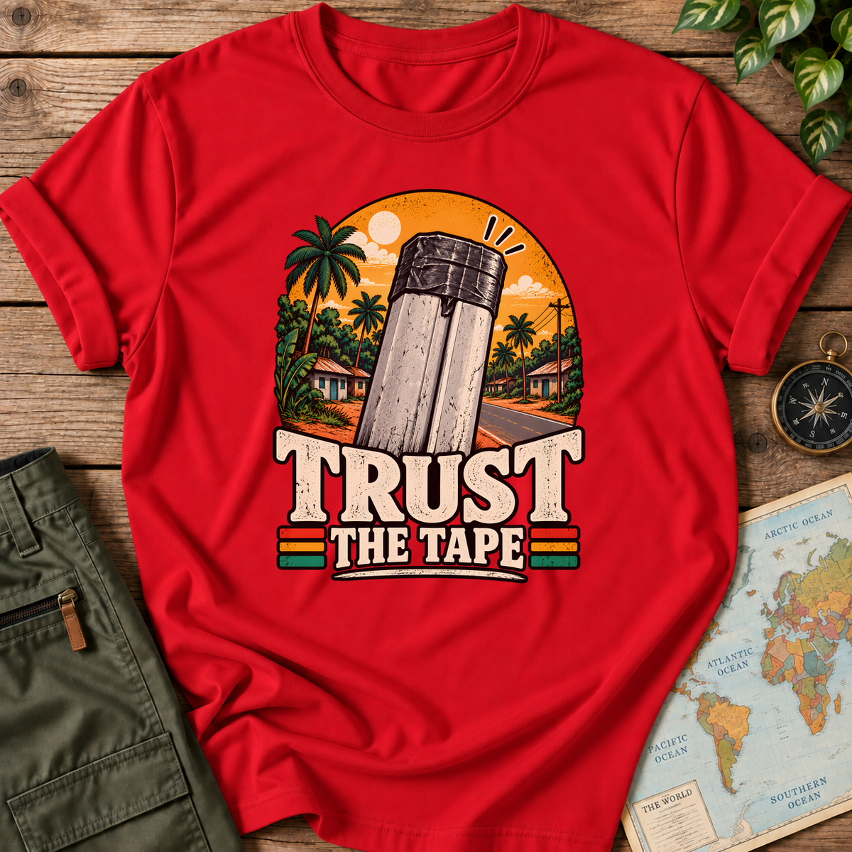 Trust the Ghana Tape T-Shirt
