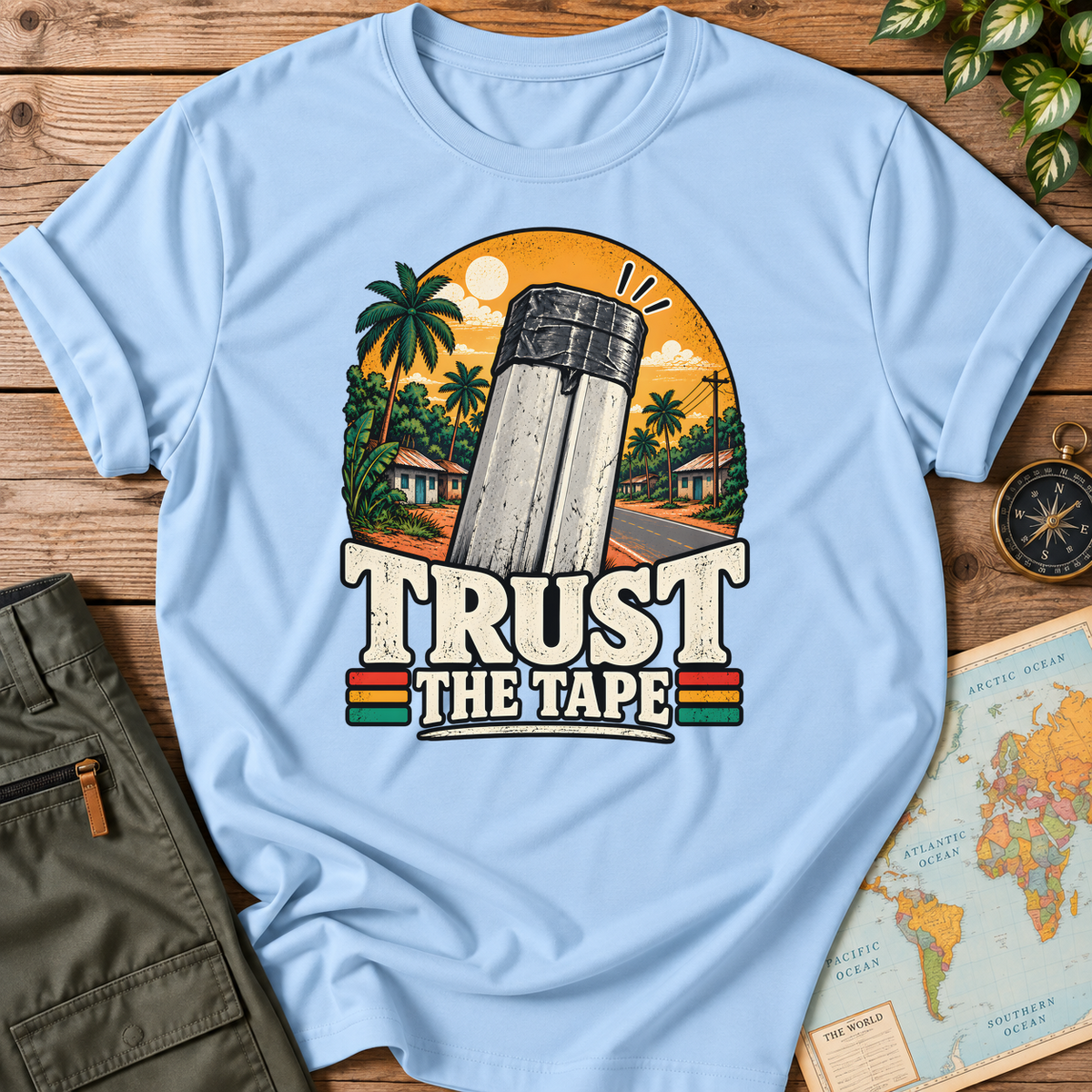 Trust the Ghana Tape T-Shirt