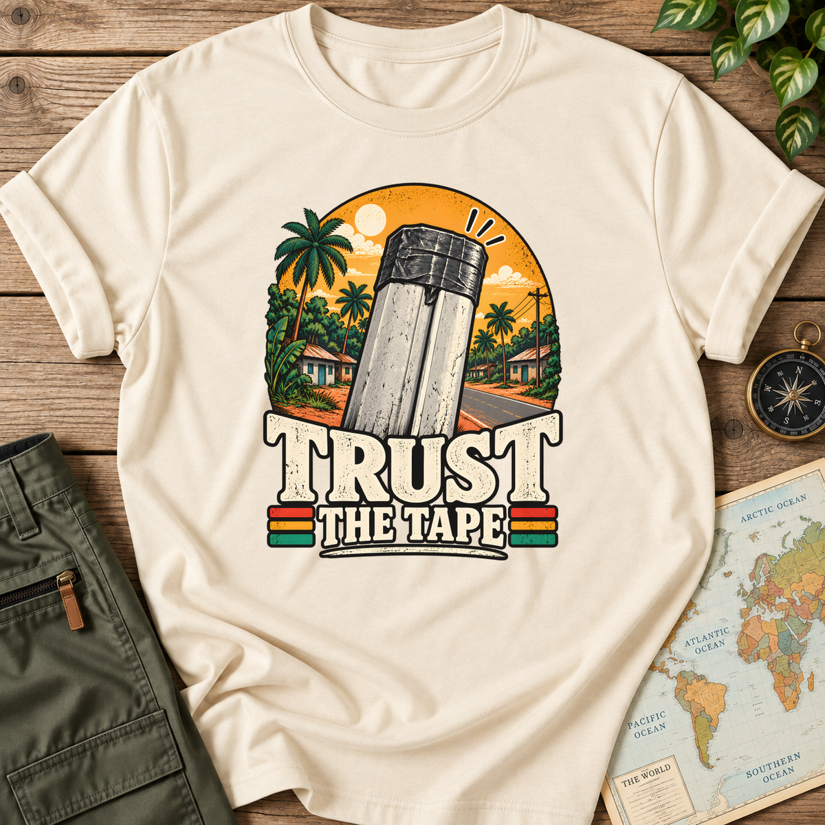 Trust the Ghana Tape T-Shirt