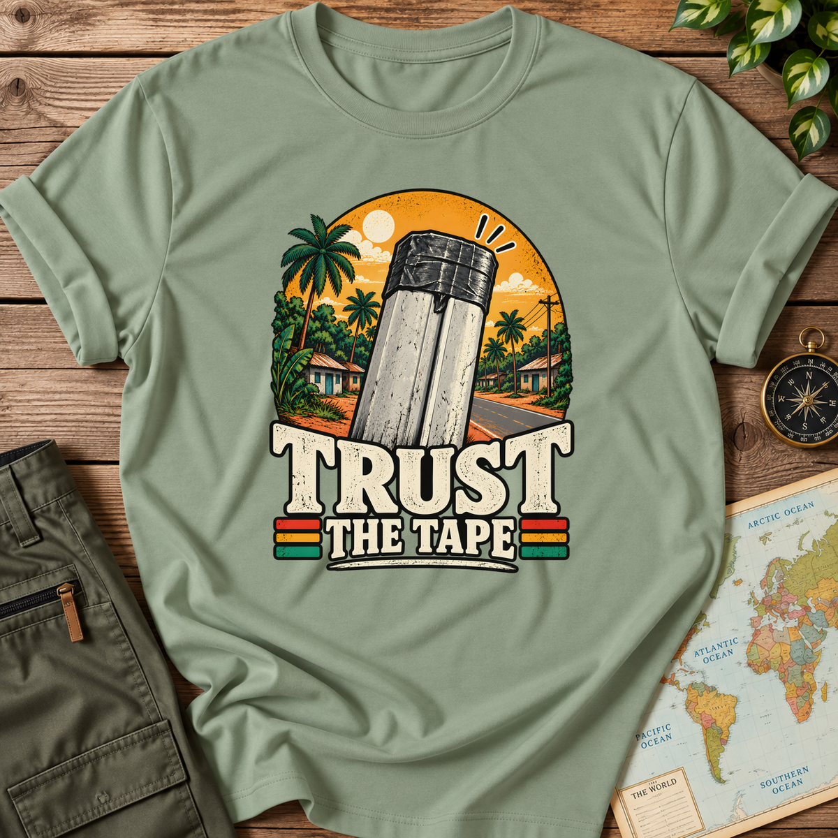 Trust the Ghana Tape T-Shirt
