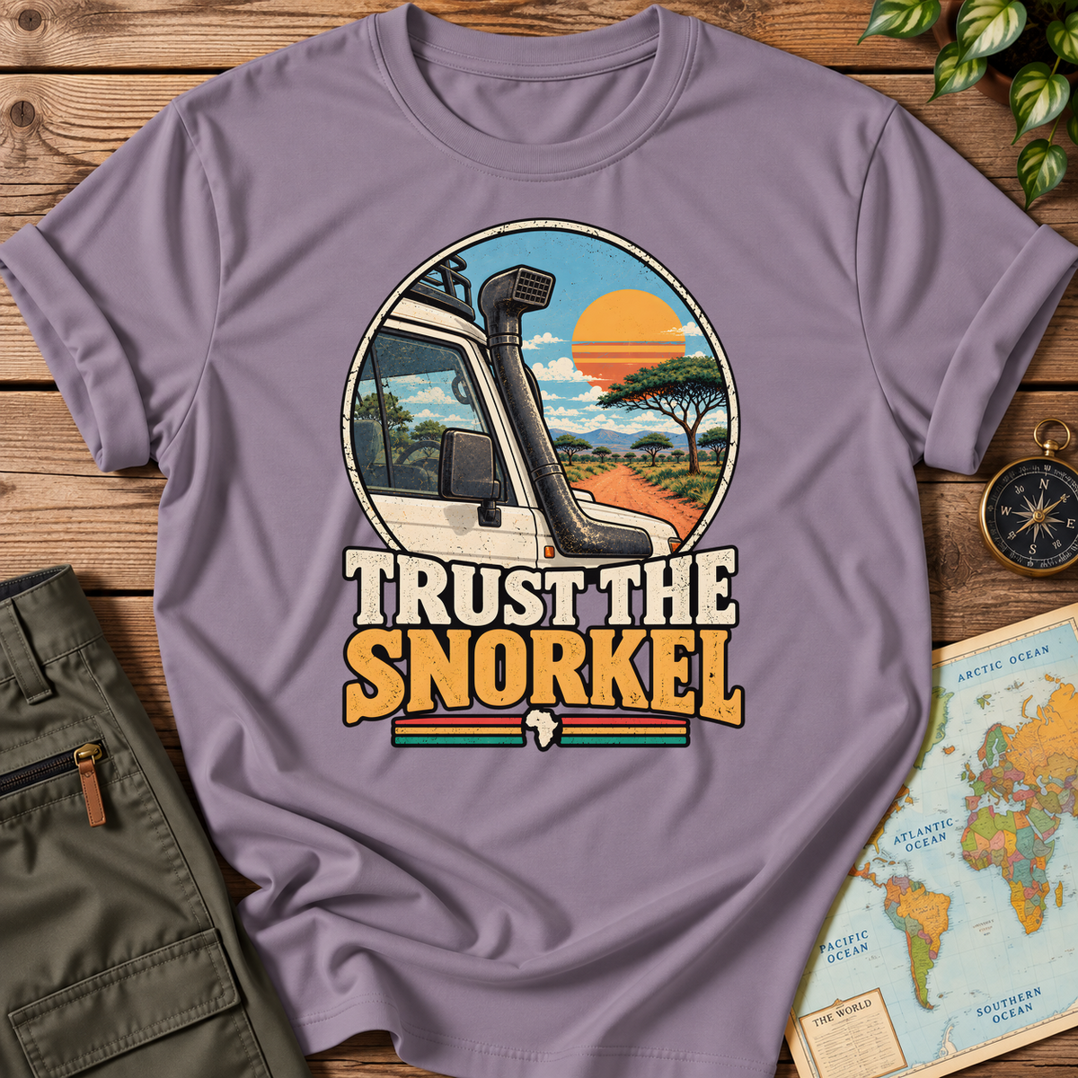 Trust the Kenya Snorkel T-Shirt