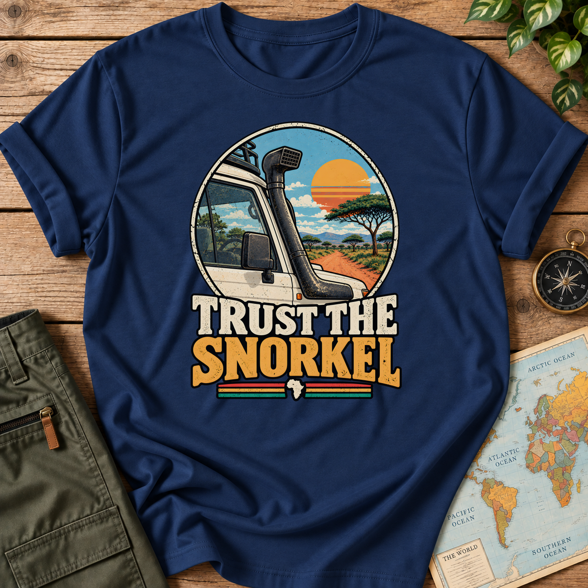 Trust the Kenya Snorkel T-Shirt