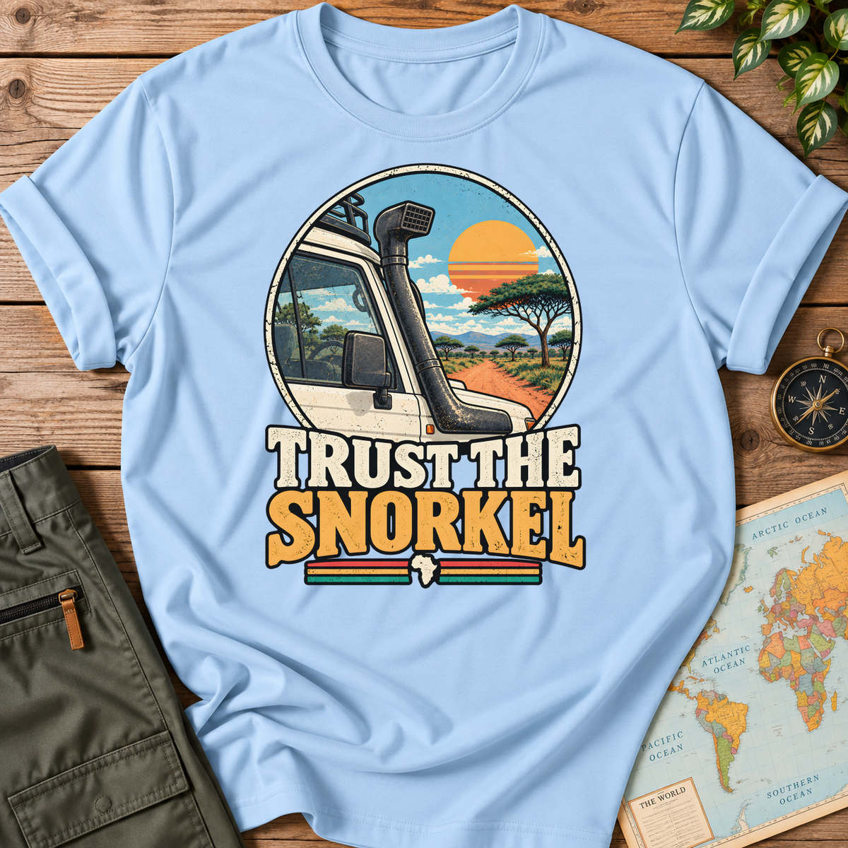 Trust the Kenya Snorkel T-Shirt