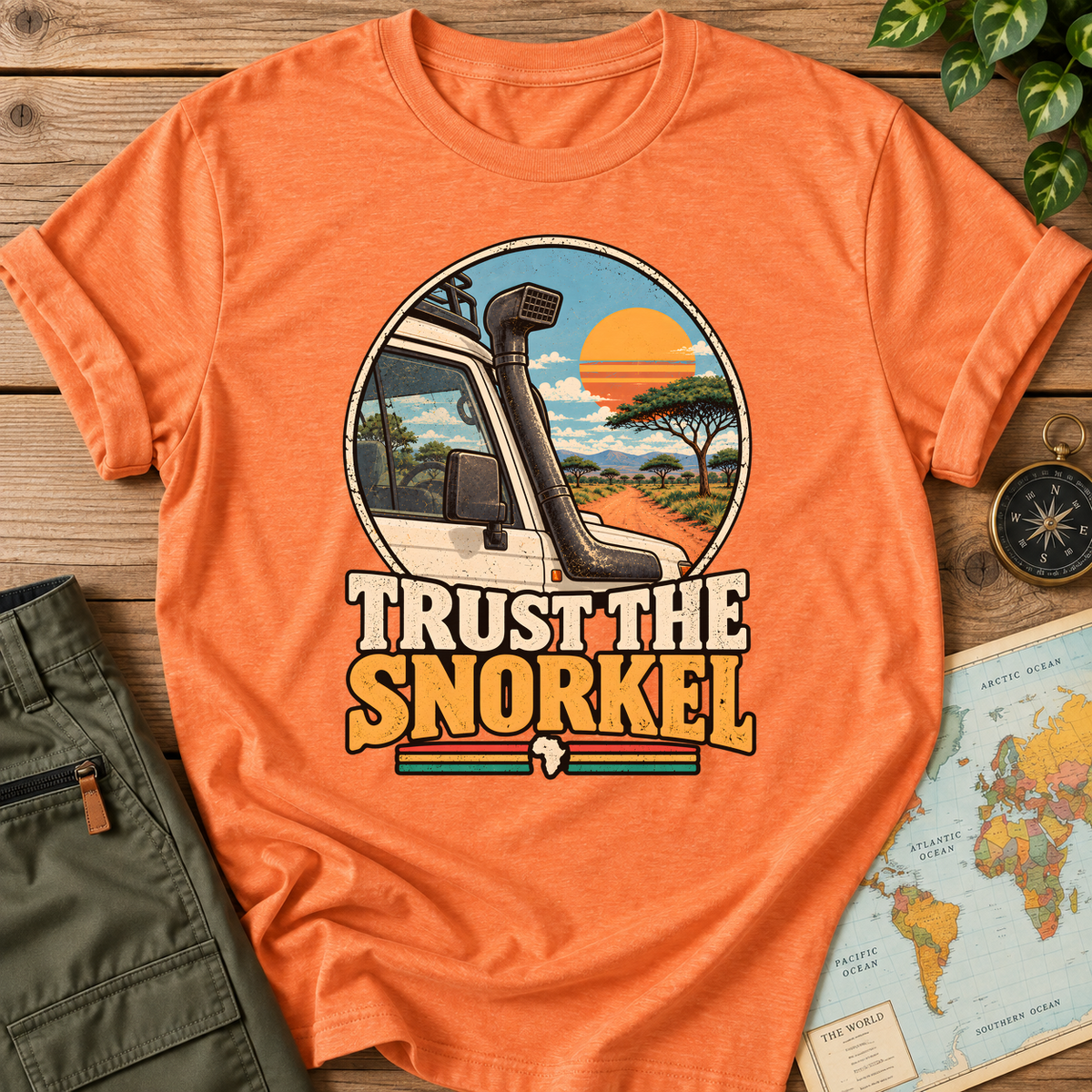 Trust the Kenya Snorkel T-Shirt