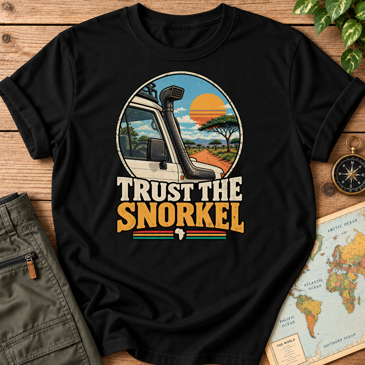 Trust the Kenya Snorkel T-Shirt