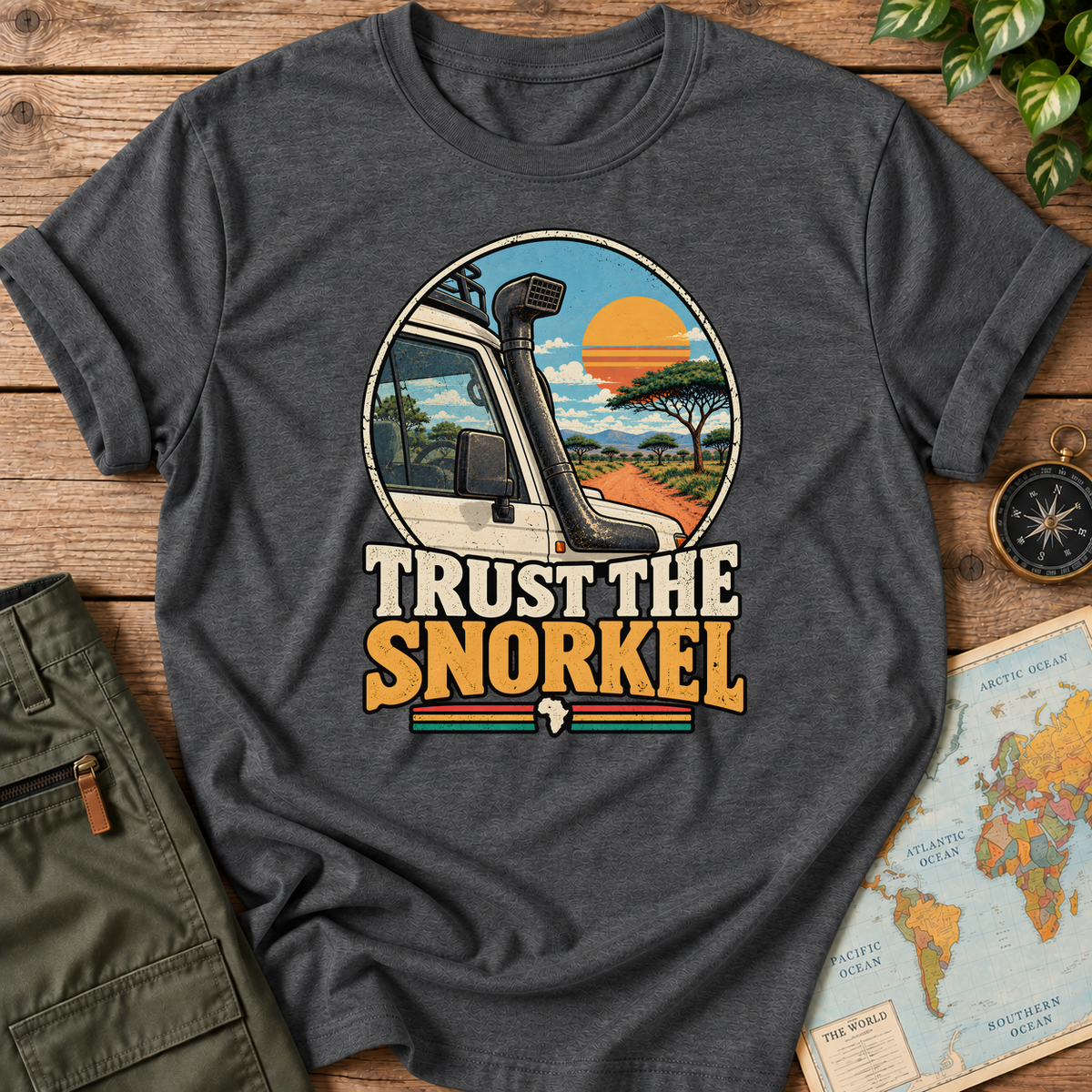 Trust the Kenya Snorkel T-Shirt