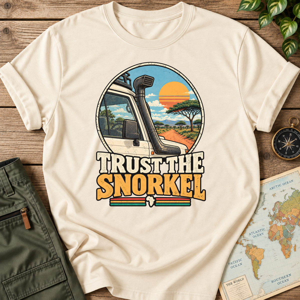 Trust the Kenya Snorkel T-Shirt