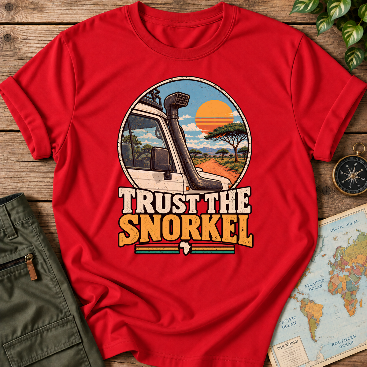 Trust the Kenya Snorkel T-Shirt