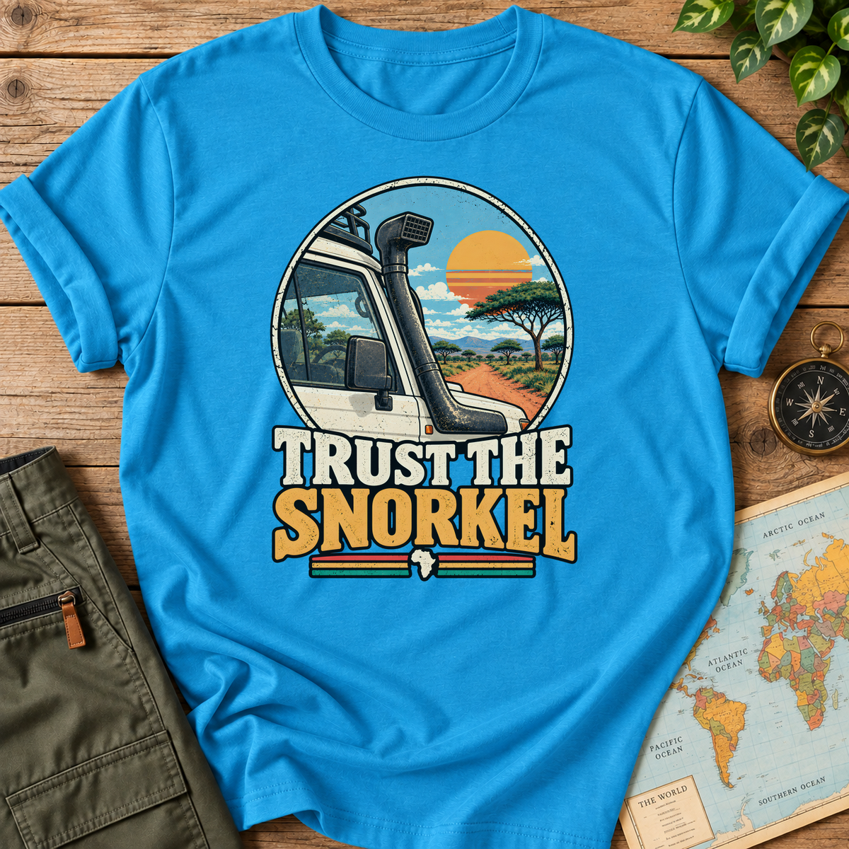Trust the Kenya Snorkel T-Shirt